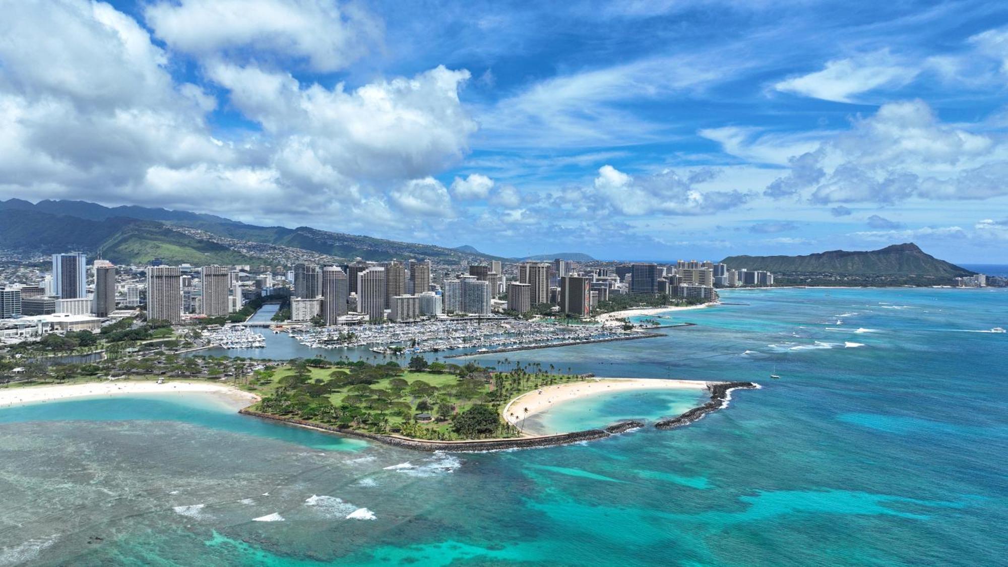 Luxury Ala Moana Resort 25Th Floor With Balcony Honolulu Kültér fotó