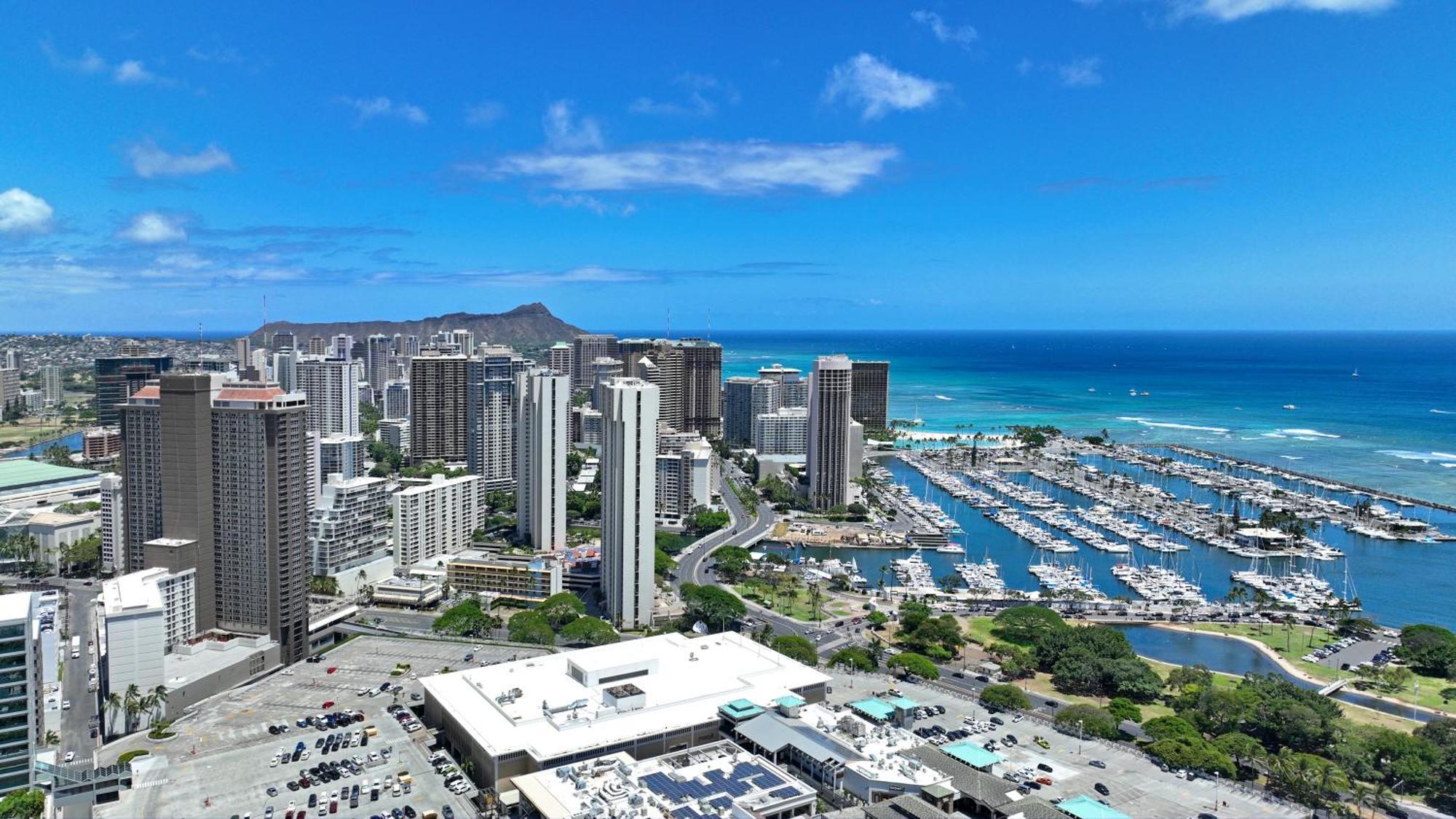 Luxury Ala Moana Resort 25Th Floor With Balcony Honolulu Kültér fotó